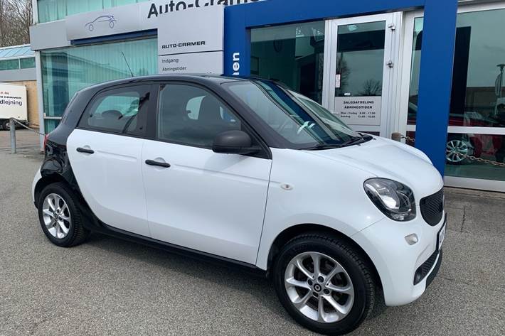 Hvid Smart ForFour fra 2015