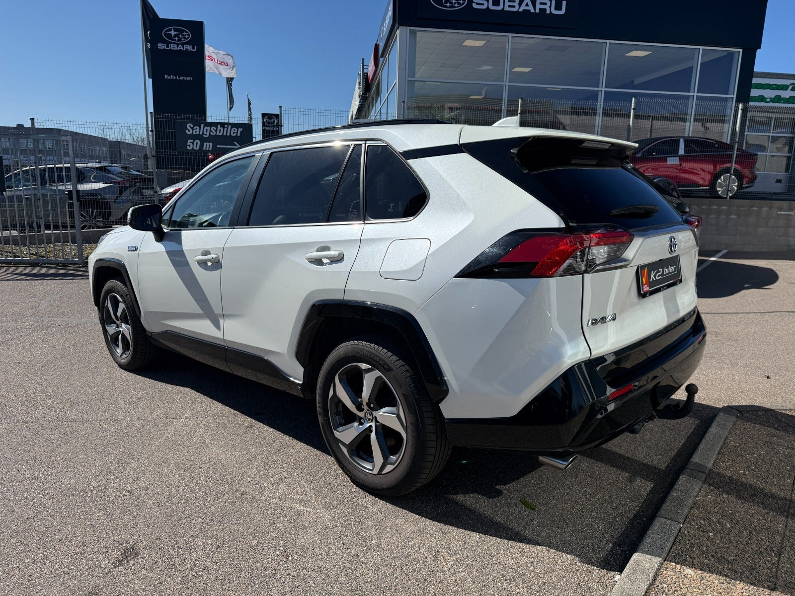 Hvid Toyota RAV4 fra 2022