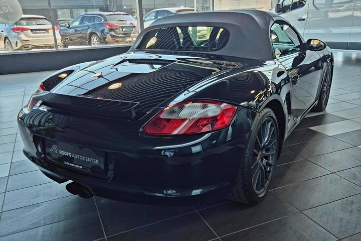 Grå Porsche Boxster S fra 2007
