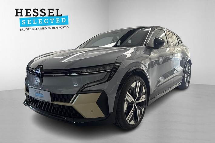 Grå Renault Megane E-Tech fra 2023