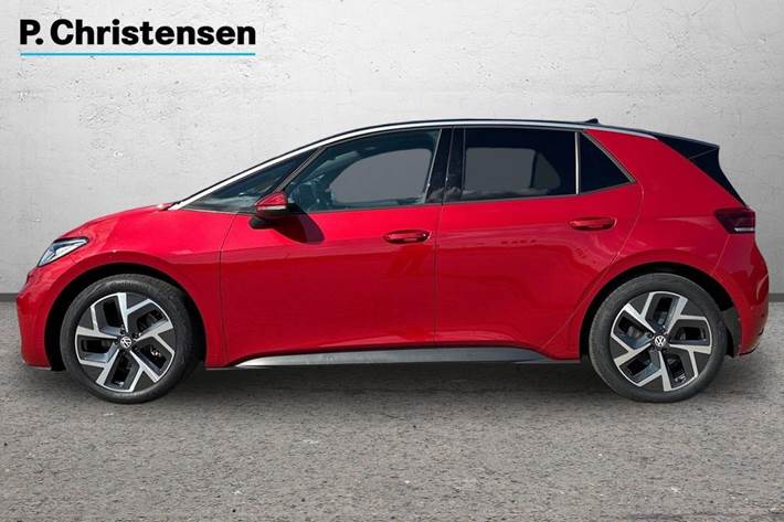 Rød VW ID.3 fra 2023