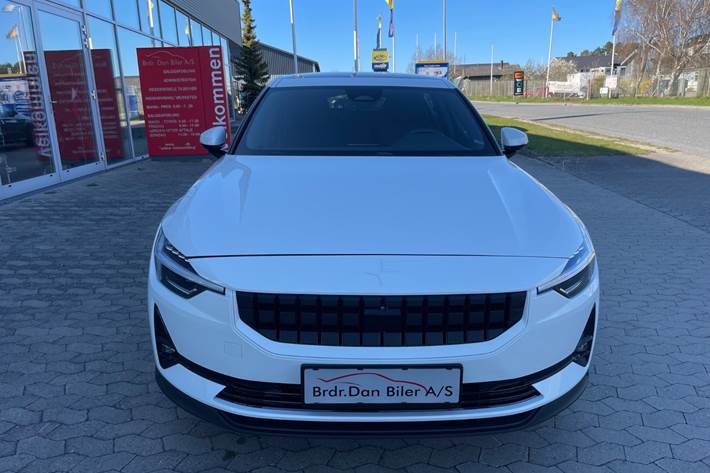 Hvid Polestar 2 fra 2023