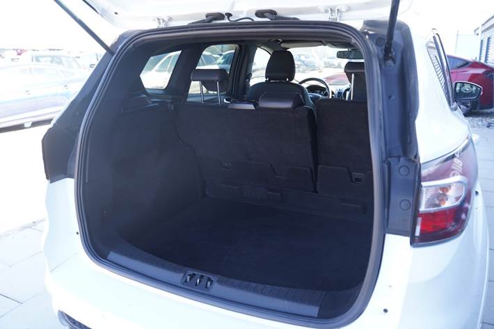 Hvid Ford Kuga fra 2018