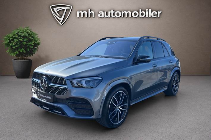Grå Mercedes GLE350 de fra 2023