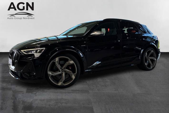 Sort Audi e-tron S fra 2021