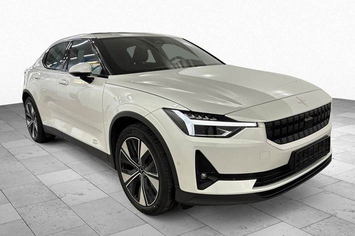 Hvid Polestar 2 fra 2023