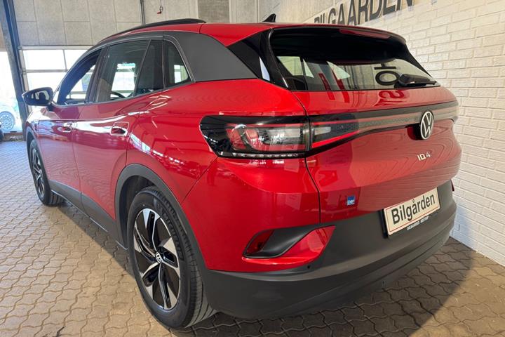 Rød VW ID.4 fra 2022