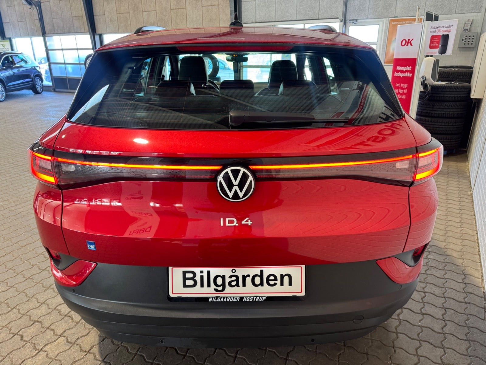 Rød VW ID.4 fra 2022