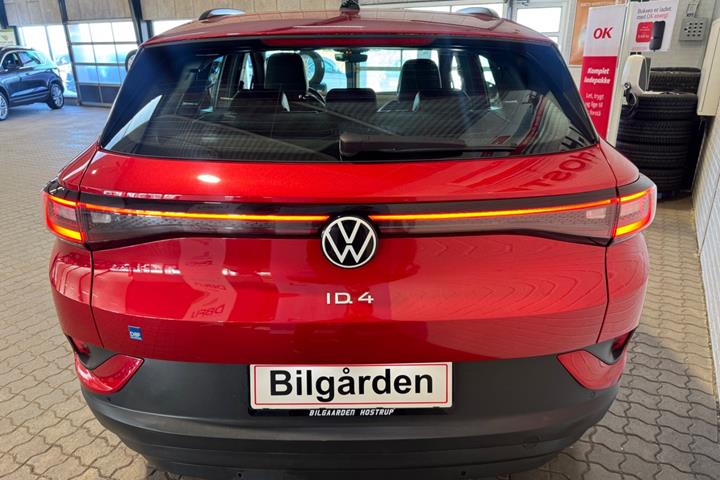 Rød VW ID.4 fra 2022