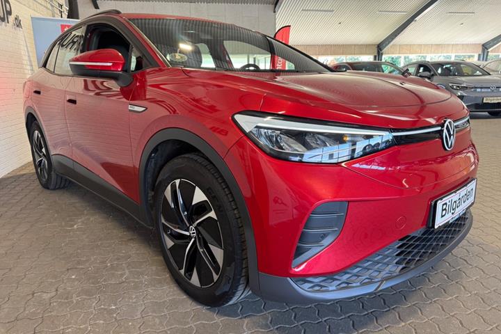 Rød VW ID.4 fra 2022