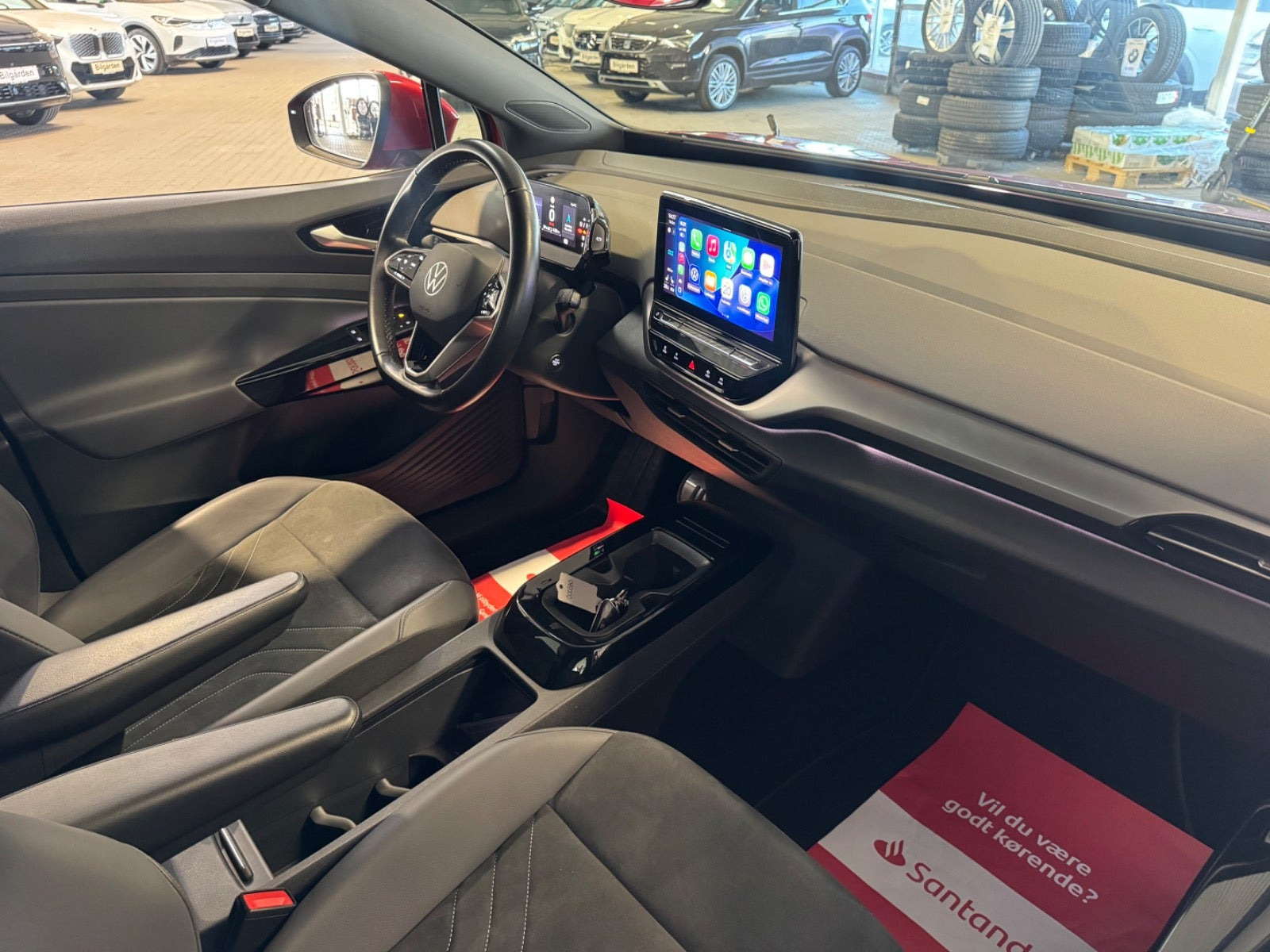 Rød VW ID.4 fra 2022