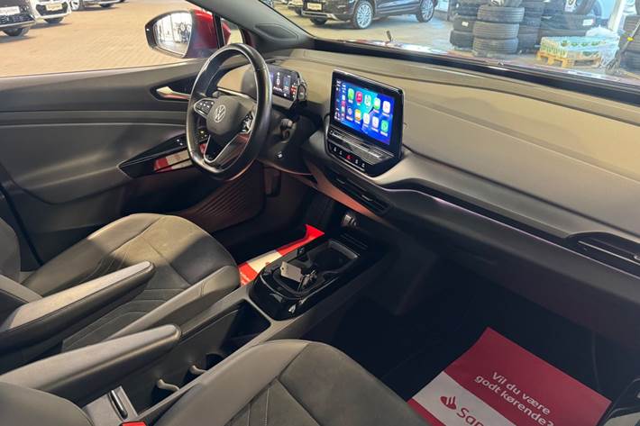 Rød VW ID.4 fra 2022