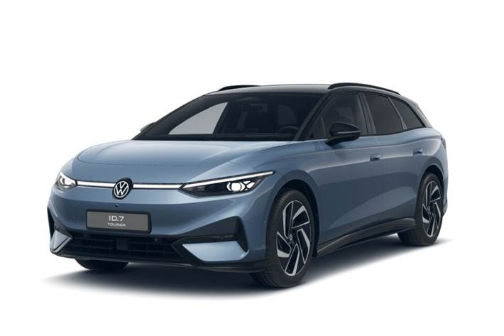 Blå VW ID.7 fra 2025