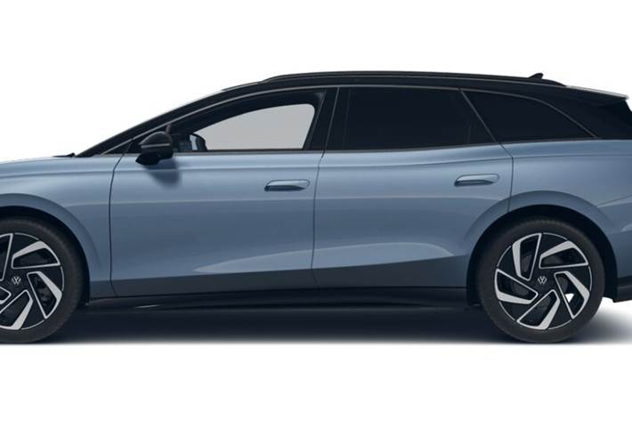 Blå VW ID.7 fra 2025