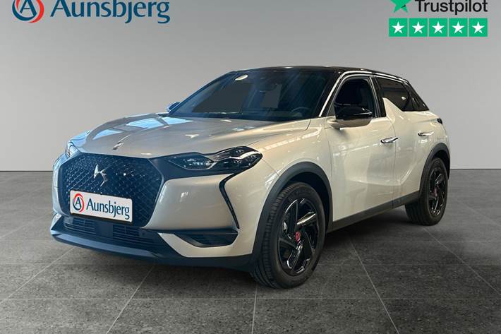 Sølv DS DS 3 CrossBack fra 2022 set udefra