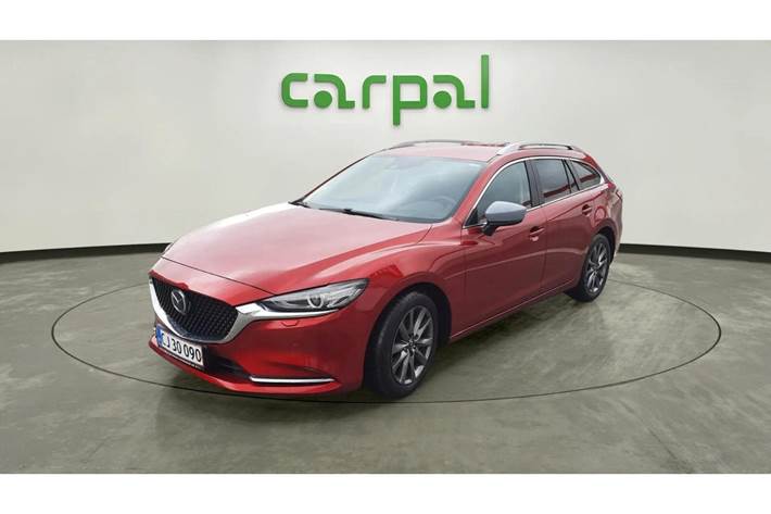 Grå Mazda 6 fra 2018