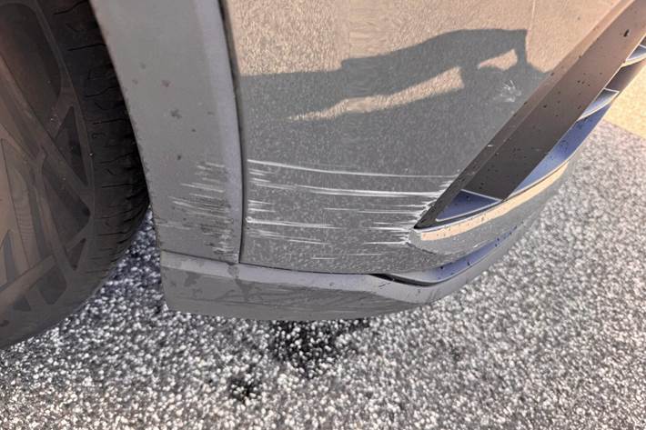 Grå Audi Q3 fra 2020