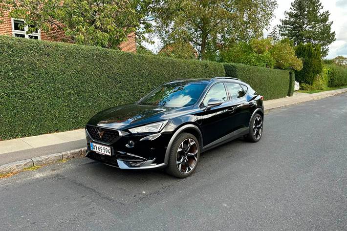 Sort Cupra Formentor fra 2023 set udefra