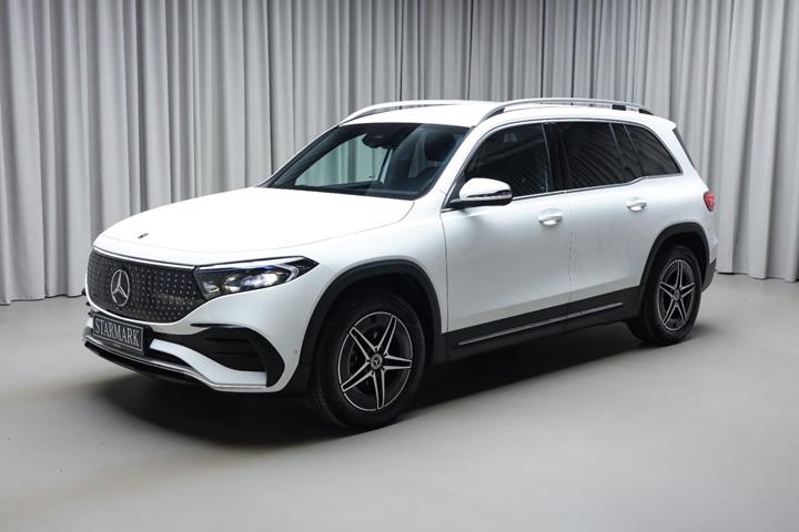 Hvid Mercedes EQB250+ fra 2026