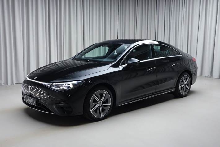 Sort Mercedes CLA250+ fra 2025