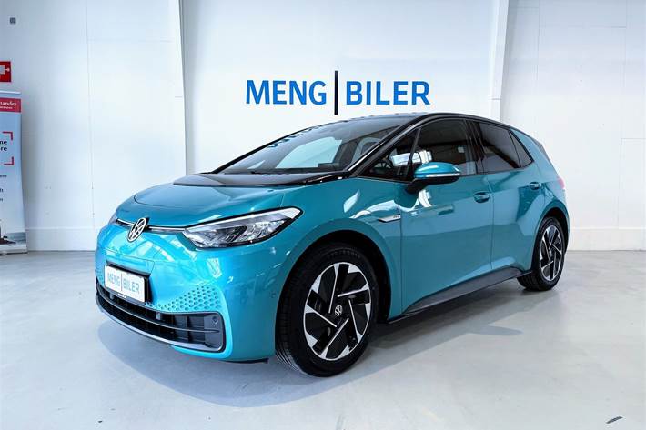 Turquoise VW ID.3 fra 2022