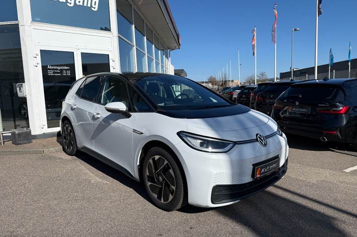 Hvid VW ID.3 fra 2021