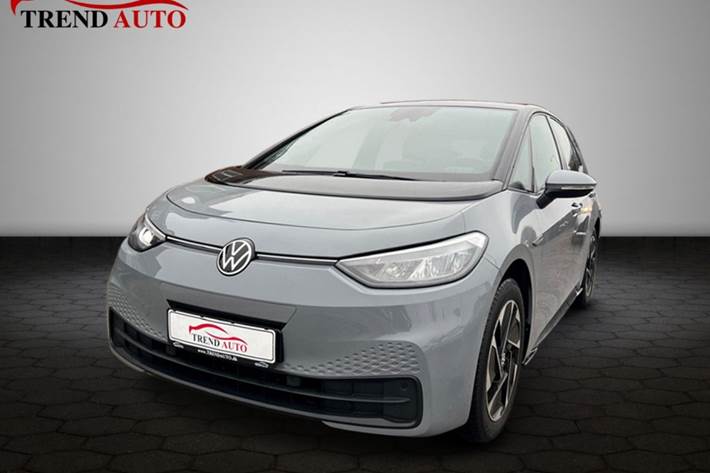 Grå VW ID.3 fra 2021