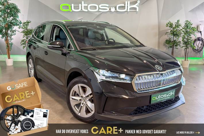 Sort Skoda Enyaq fra 2024