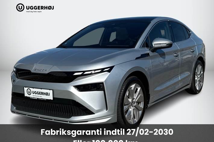 Sølv Skoda Enyaq fra 2026