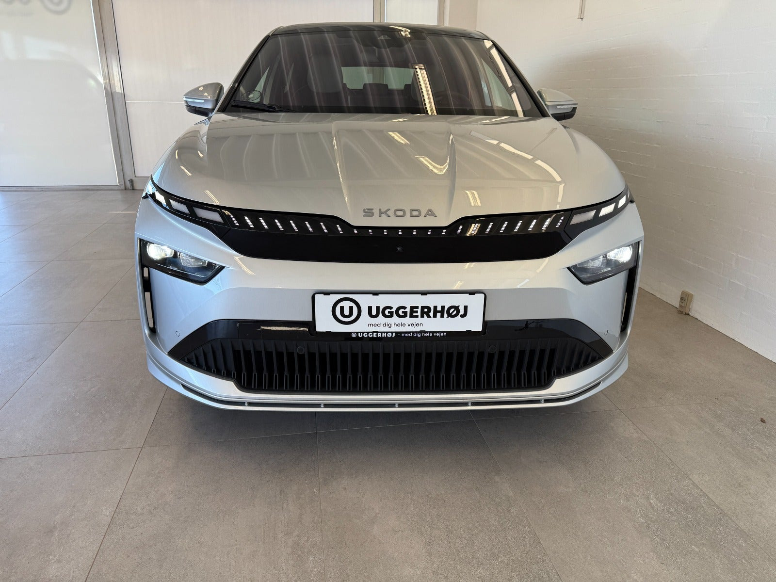 Sølv Skoda Enyaq fra 2026