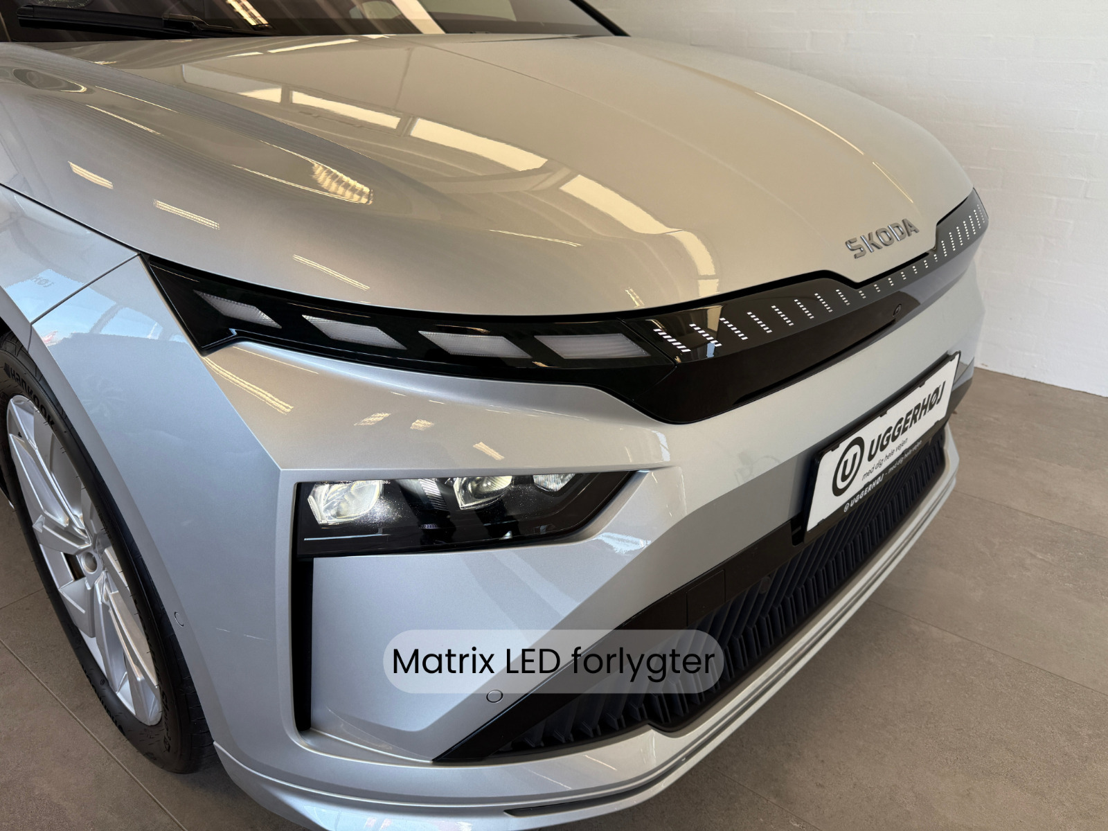 Sølv Skoda Enyaq fra 2026