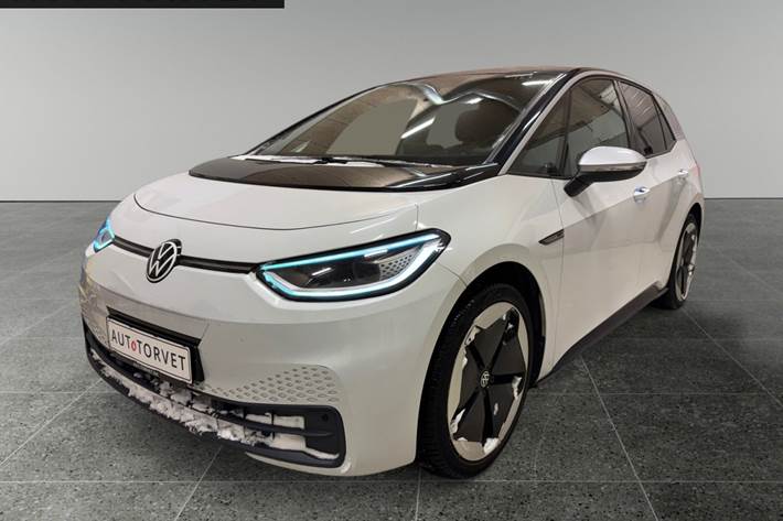 Hvid VW ID.3 fra 2020