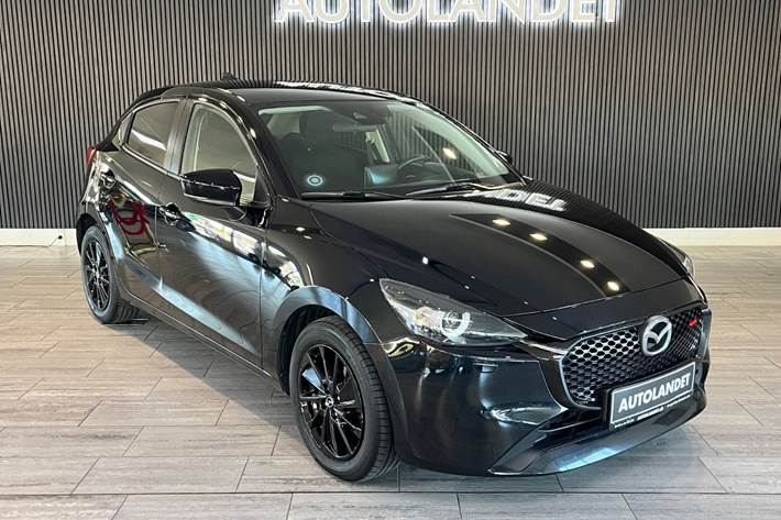 Sort Mazda 2 fra 2023
