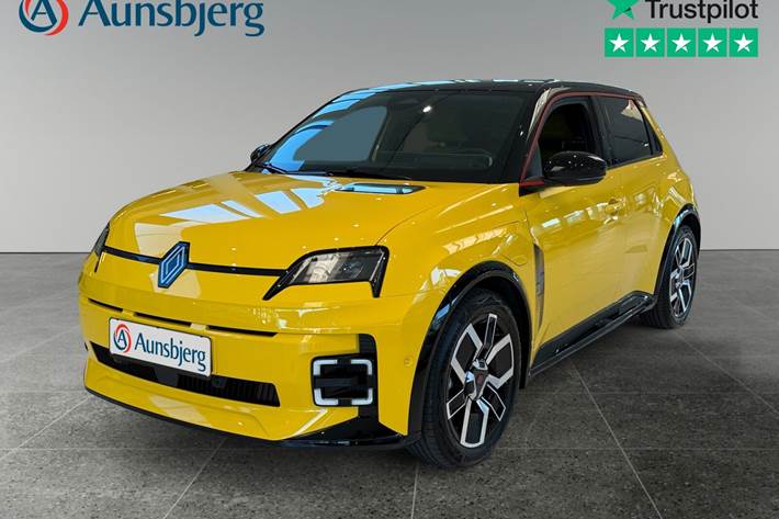 Gul Renault 5 E-Tech fra 2025