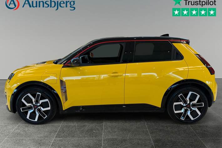 Gul Renault 5 E-Tech fra 2025