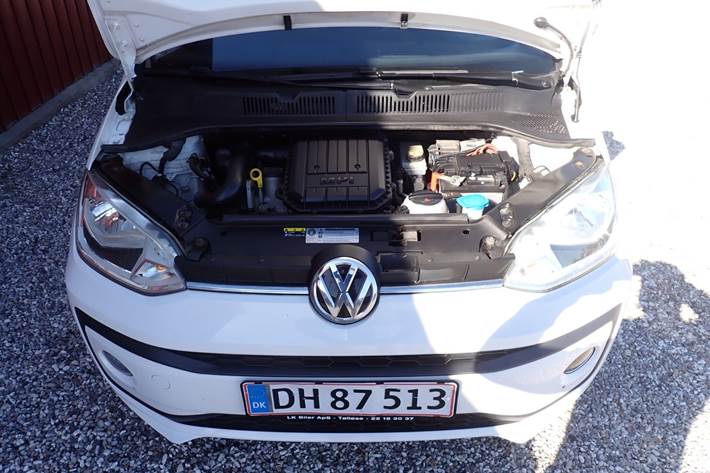Hvid VW UP! fra 2017