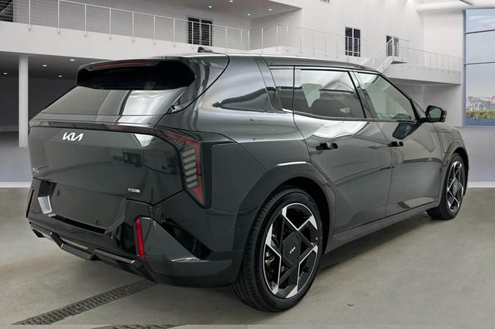 Grå Kia EV4 fra 2026
