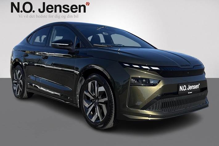 Grøn Skoda Enyaq fra 2025