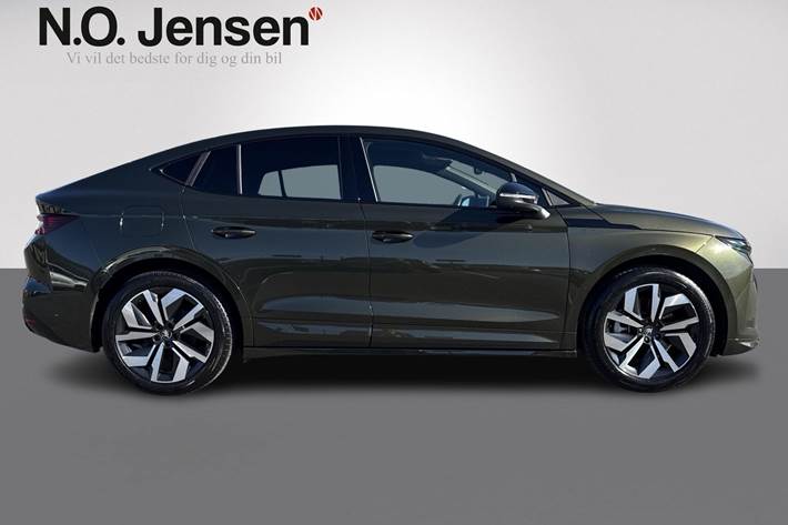 Grøn Skoda Enyaq fra 2025