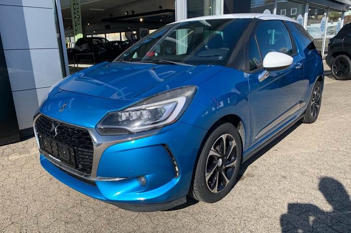 Blå DS DS3 fra 2016