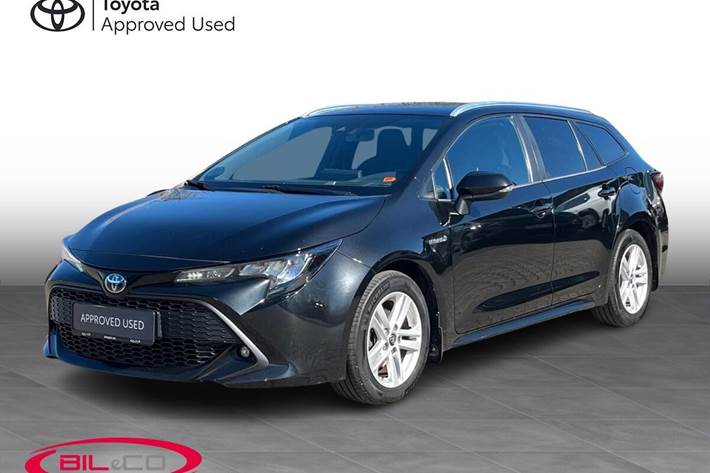Sort Toyota Corolla fra 2019