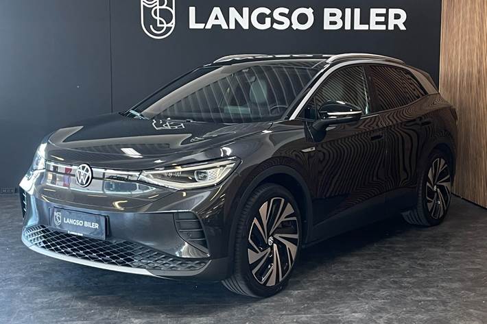 Sort VW ID.4 fra 2021 set udefra