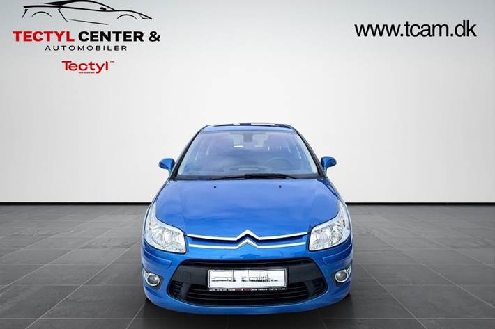 Blå Citroën C4 fra 2009