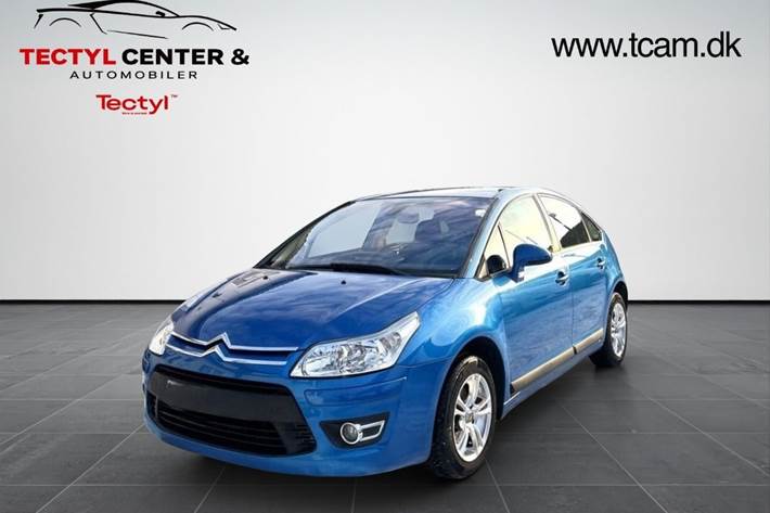 Blå Citroën C4 fra 2009