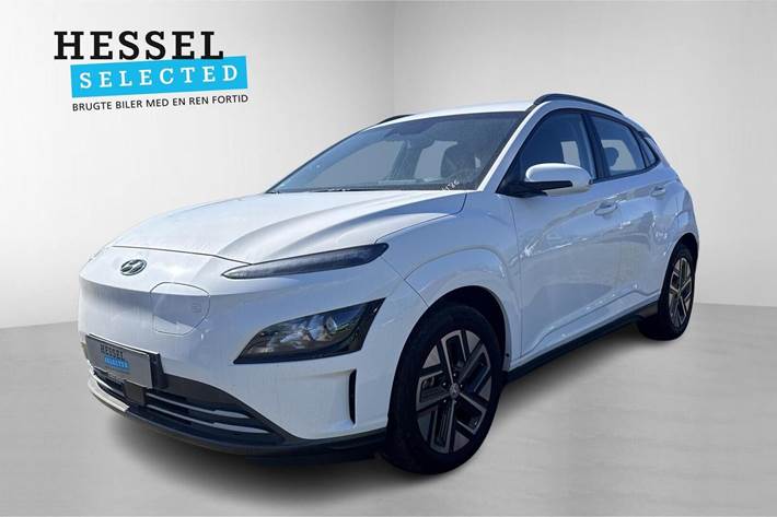 Hvid Hyundai Kona fra 2022