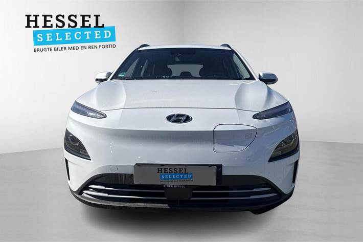 Hvid Hyundai Kona fra 2022