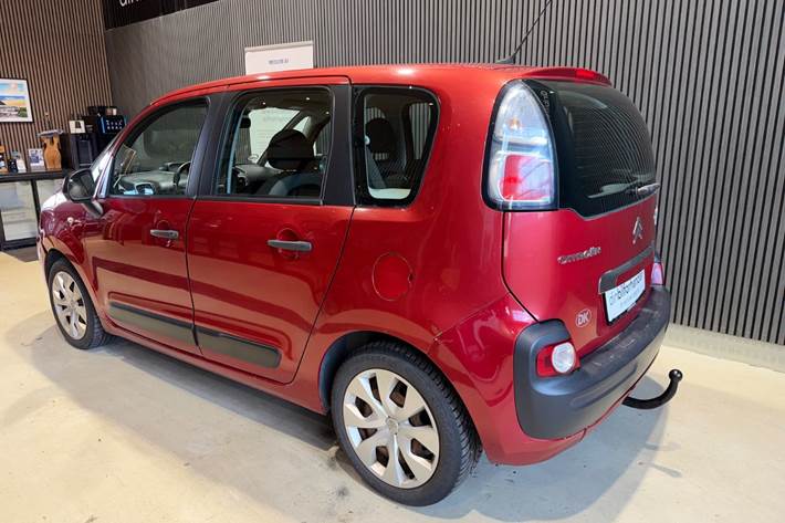 Rød Citroën C3 Picasso fra 2009