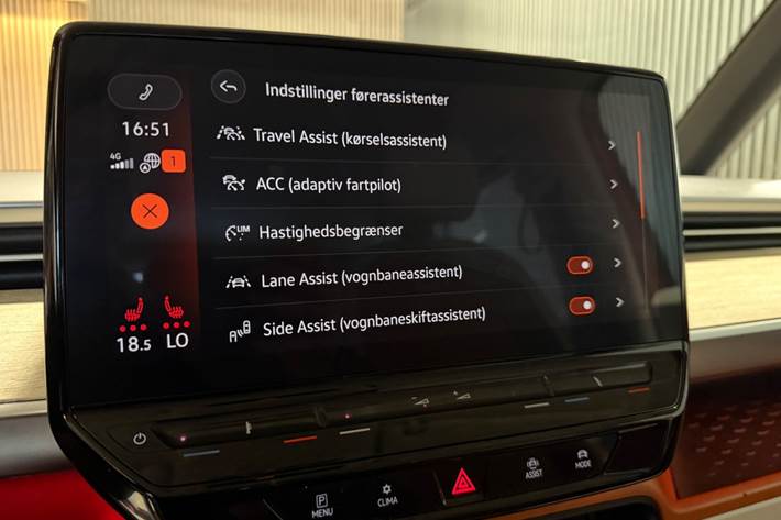 Orange VW ID.Buzz fra 2024