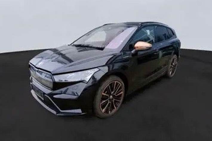 Sort Skoda Enyaq fra 2022