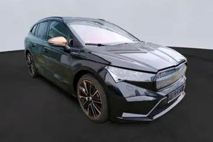 Sort Skoda Enyaq fra 2022